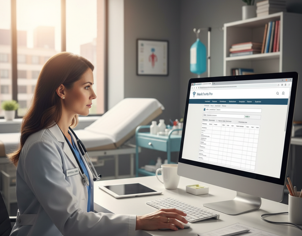 Web-based EMR software